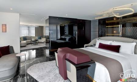 Bentley furniture isn't enough? Spend a night at a Bentley Suite!